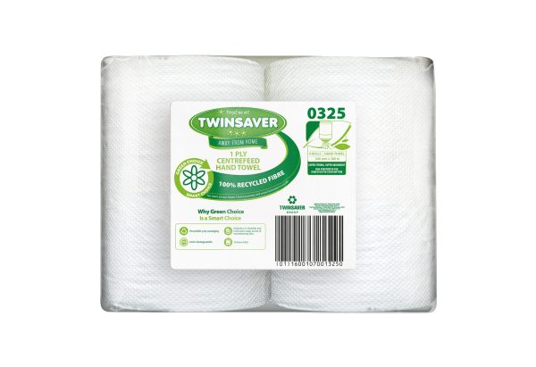 Twinsaver 1 PLY CENTREFEED TOWEL