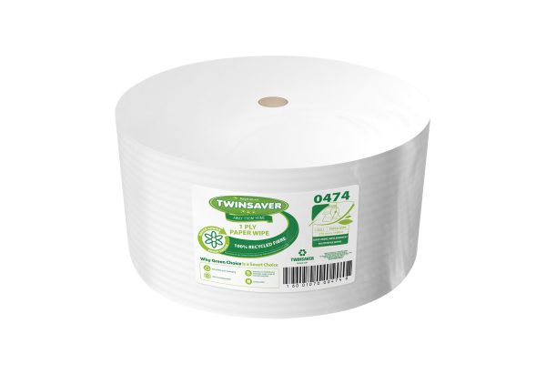 Twinsaver 1 PLY PAPER WIPE