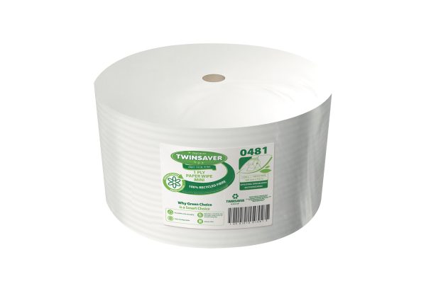 Twinsaver 1 PLY PAPER WIPE MINI