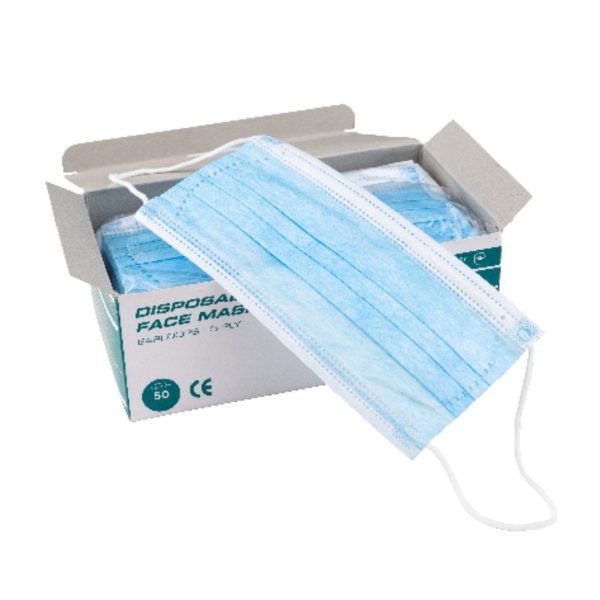 ASTM-2 Non-Woven 3 Ply Face Mask