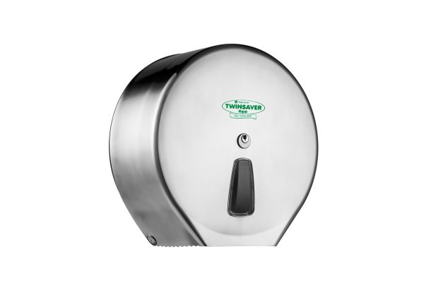 Twinsaver BIG TOILET TISSUE DISPENSER S/STEEL