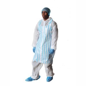 PE Apron Striped On Header Card (30 Micron)