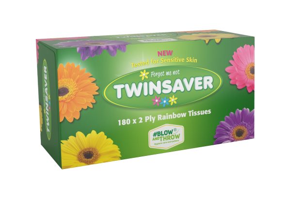 Twinsaver 2 PLY RAINBOW BOX 180’S