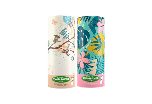 Twinsaver 2 PLY DECORATIVE TUBE 80’S