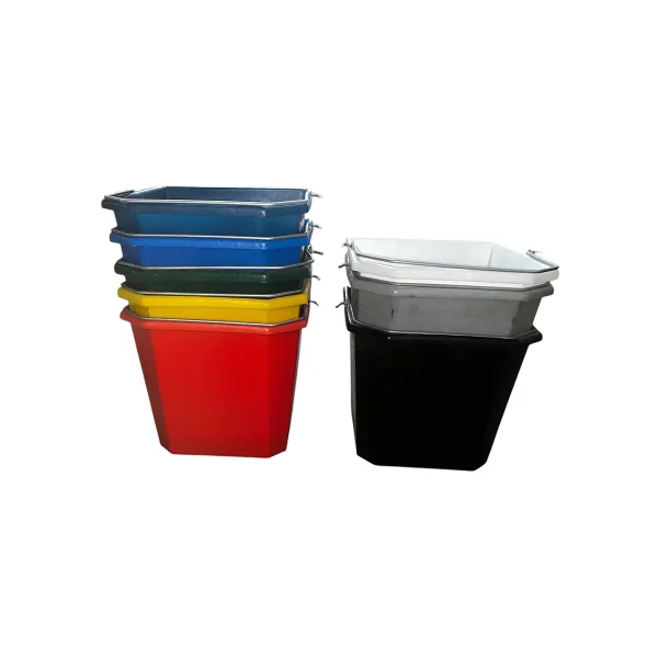 E-LINE 25LT BUCKET – ROTATION MOULDED WITH STEEL HANDLE