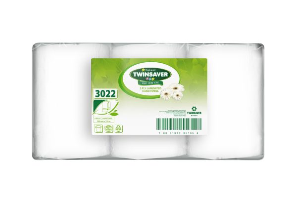 Twinsaver 2 PLY LAMINATE HAND TOWEL