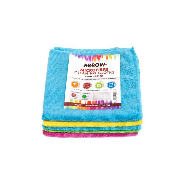 220GSM WOVEN MICROFIBRE CLOTH – 5 PACK