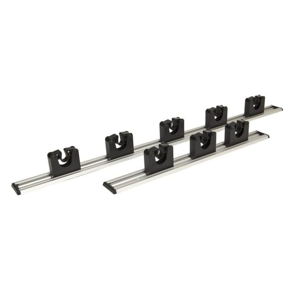 WALL RAIL WITH BRACKETS