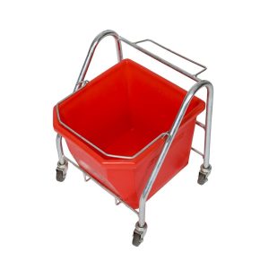 SINGLE METAL TROLLEY – NO BUCKETS c/w Castors