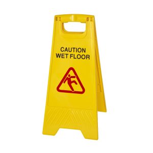 2PC ECONO WET FLOOR SIGN