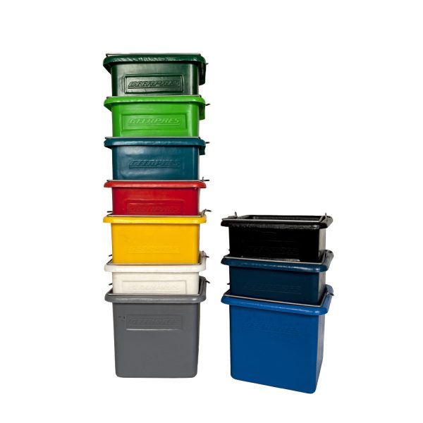 GEERPRES 25LT BUCKET – ROTATION MOULDED WITH STEEL HANDLE