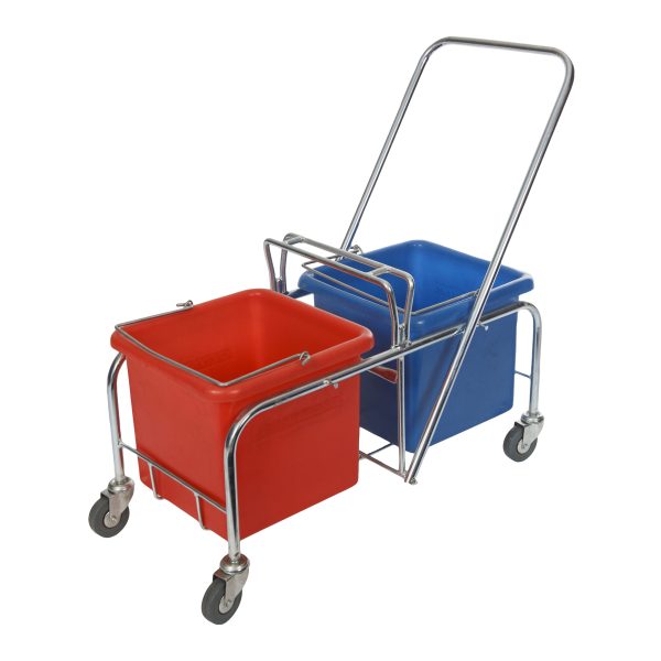 TROLLEY METAL DOUBLE TROLLEY (RHINO) NO BUCKETS