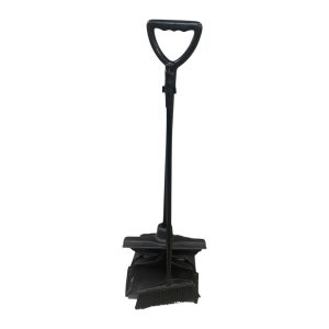 LONG HANDLE PLASTIC SCOOP WITH BROOM – HOODED