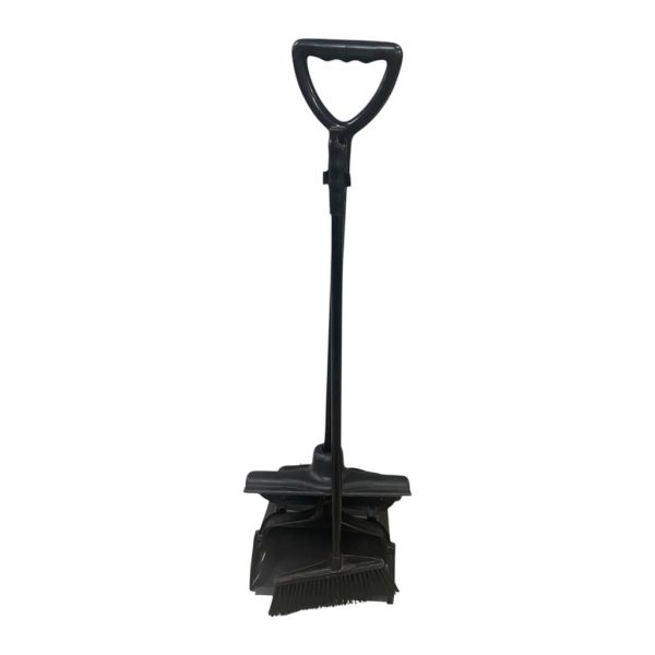 LONG HANDLE PLASTIC SCOOP WITH BROOM – HOODED
