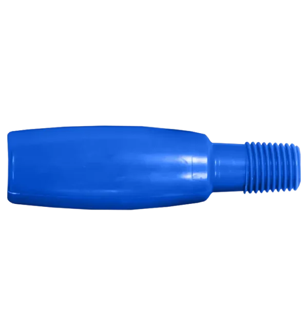 PRISM HANDLE WITH MOULDED PLASTIC THREAD