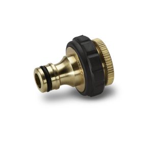 Kracher Brass tap connector 3/4" thread with 1/2" thread reducer