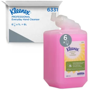 KIMBERLY-CLARK KLEENEX Everyday Use Hand Cleanser Refill - Pink (6 x 1L)