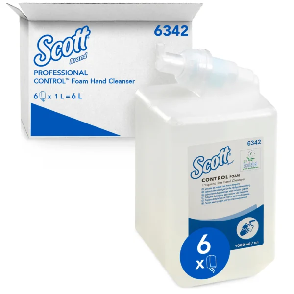 KIMBERLY-CLARK SCOTT CONTROL Foam Frequent Use Hand Cleanser Refill (6 x 1L)