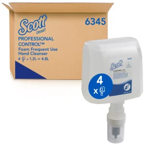 KIMBERLY-CLARK SCOTT CONTROL Foam Frequent Use Hand Cleanser Refill (4 x 1.2L)