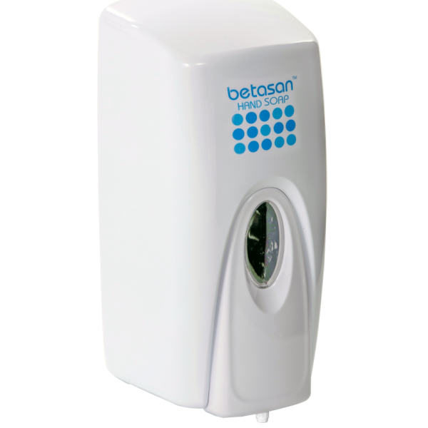 BETASAN MANUAL SOAP DISPENSER BRANDED - WHITE