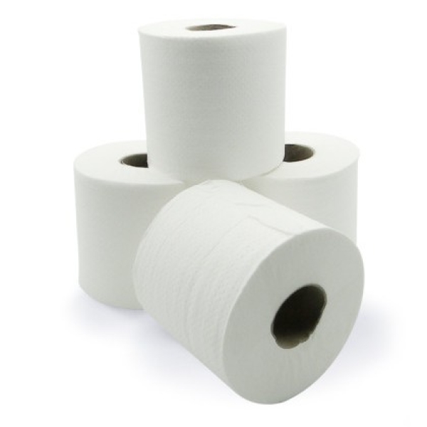 1 PLY VIRGIN TOILET ROLLS 19GSM - 500SH x 48