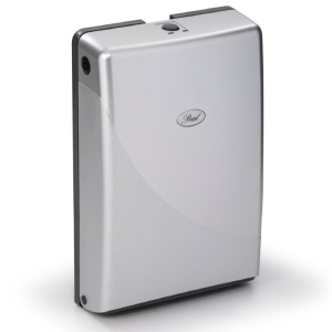 PEARL COMPACT FOLDED TOWEL DISPENSER - PLATINUM