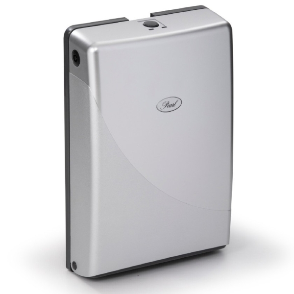 PEARL COMPACT FOLDED TOWEL DISPENSER - PLATINUM