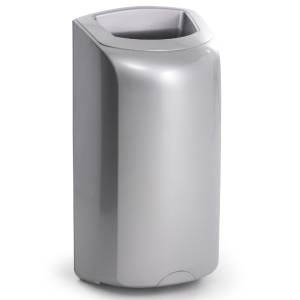 WASTECARE PAPER BIN - PLATINUM x 1
