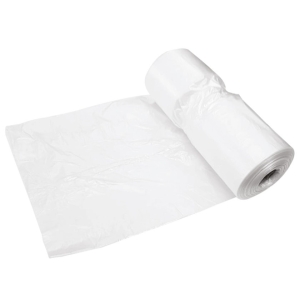 SANITARY PEDAL BIN LINERS WHITE - 100 x 3