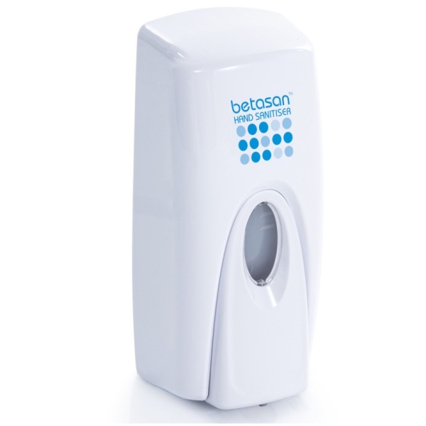BETASAN MINI HAND SANITISER DISPENSER - WHITE