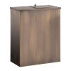 Nuwkem Slimline Sanitary Bin Stainless Steel