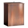 Nuwkem Slimline Sanitary Bin Stainless Steel