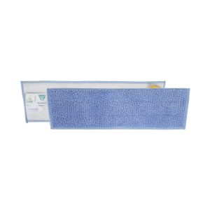 Kracher Microfibre mop blue, Strap tape, 40 cm