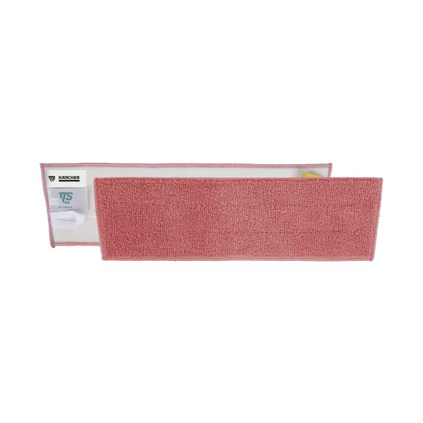 Kracher Microfibre mop red, Strap tape, 40 cm