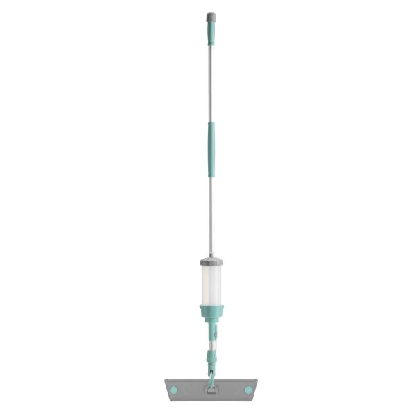 Kracher Spray mop system with hook-and-loop fastener holder