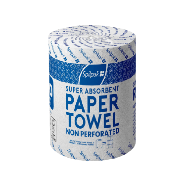 2 PLY SPILPAK PAPER TOWEL - 100m x 6