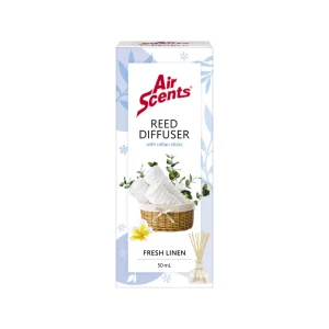 Air Scents Reed Diffusers 50ml - Fresh Linen