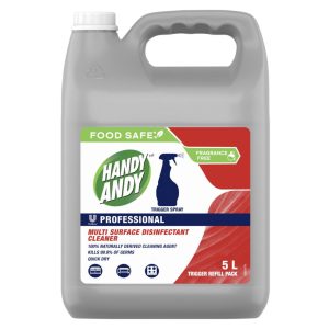 Handy Andy Professional Refill Multi Surface Disinfectant Cleaner 5L
