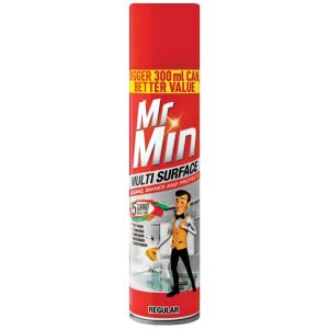 Mr Min 300ml, Multi Surface Cleaner, Furniture Polish