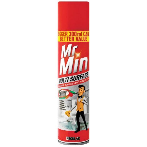 Mr Min Mr Min 300ml, Multi Surface Cleaner, Furniture Polish