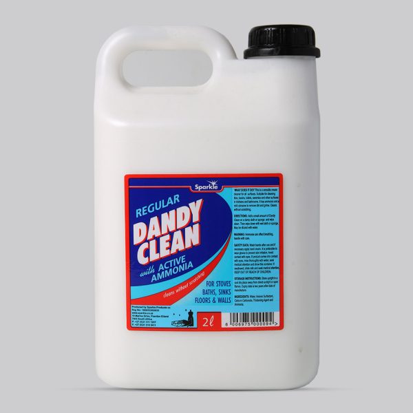 Sparkle Dandy Clean with Ammonia