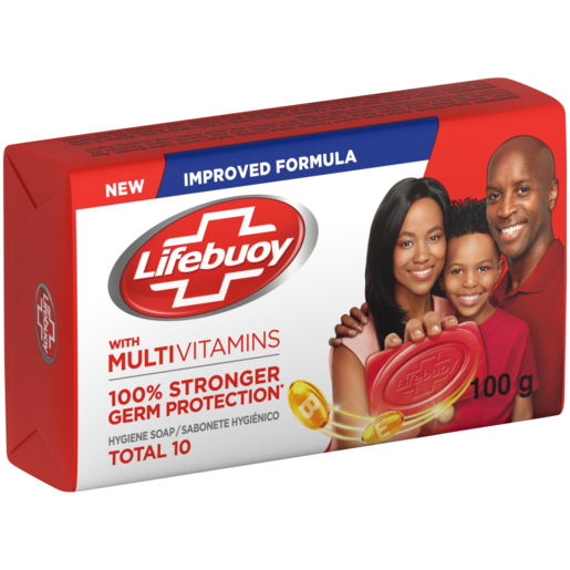 Lifebuoy Total 10 Hygiene Soap Red 100g