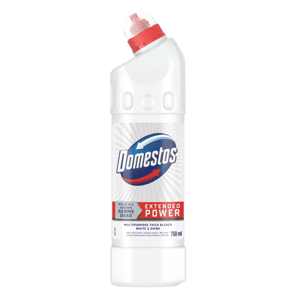 Domestos Whitening Multipurpose Thick Bleach 750ml