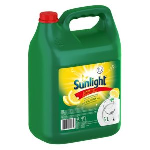 Sunlight Regular Degreasing Dishwashing Liquid Detergent 5L