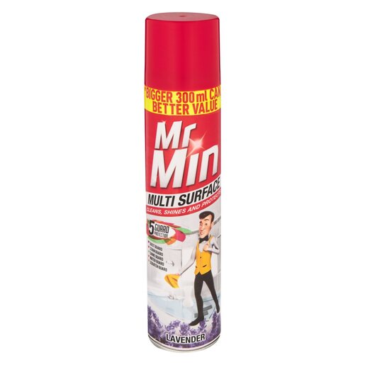 Mr Min Multi Surface Polish Lavender 300ml
